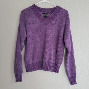 Blush & Bloom V-neck Sweater